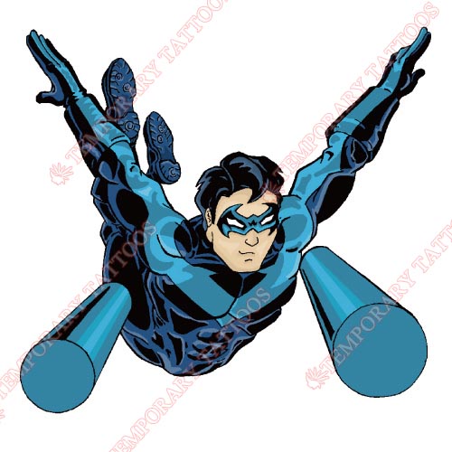 Nightwing Customize Temporary Tattoos Stickers NO.419